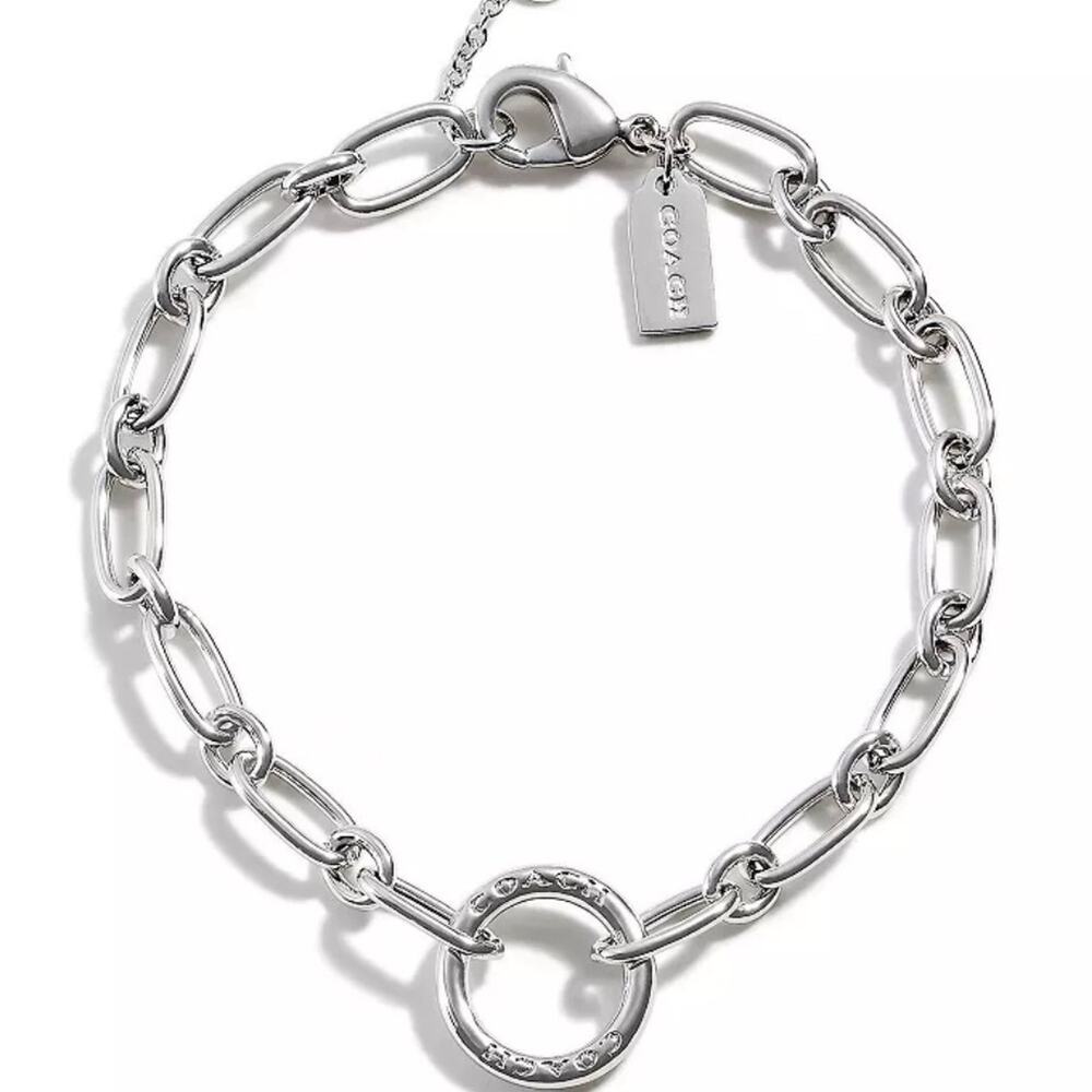 NWT Coach Women's Signature Link Bracelet
